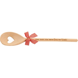 Spruchreif · Kochlöffel Holz mit Herz · Kochlöffel mit Gravur · Holzkochlöffel · Holzlöffel · Küchenhelfer · Küchendeko · Geschenke für Oma · Geschenke für Mama