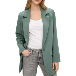 Oversize Blazer mit Pattentaschen