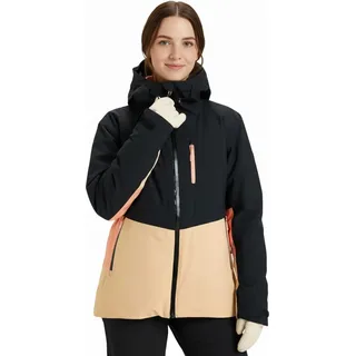 Roxy Peakside Insulated Snow Damen Skijacke 10K XL - Schwarz