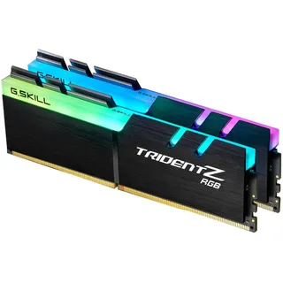 G.SKILL Trident Z RGB DDR4 3200MT/s 16GB Modul (2x8GB) CL16 Schwarz F4-3200C16D-16GTZRX