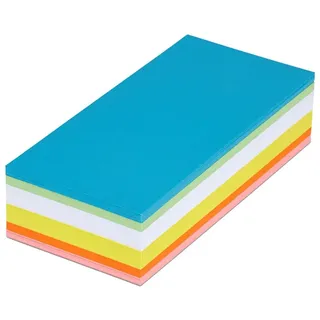 Maul Moderationskarten farbsortiert 20,5 x 9,5 cm, 250 St.