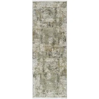 OCI DIE TEPPICHMARKE BESTELLER CAVA Teppichläufer 80 x 250 cm Grau/Grün
