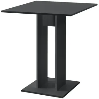 [en.casa] Küchentisch 65 x 78 x 65 cm Dunkelgrau