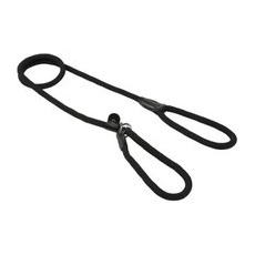 AniOne Nylon Retriever-Leine Activity schwarz