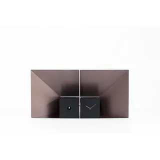 Propegetti Tiefe Kuckucksuhr Rahmen aus Eisen, Bronze/Schwarz, Einheitsgröße