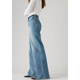 Levi's 728 High Rise Wide Leg Medium Indigo 27/32
