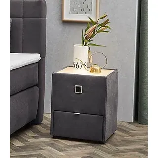 Jockenhöfer Nachtschrank Lancy 42,5 x 45 x 53 cm Grau