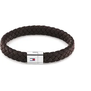 Tommy Hilfiger Jewelry Armband für Herren aus Leder - Erhältlich aus Schwarz oder Braun