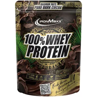 100% Whey Protein Dark Ecuador Schokolade Pulver 500 g