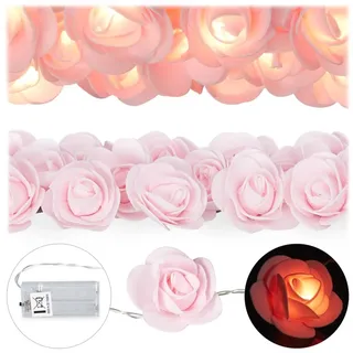 Relaxdays Rosen Lichterkette,