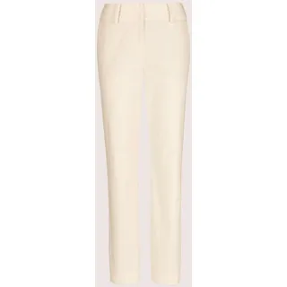 Stoffhose MADELEINE "Cordhose Damenhose aus Cord mit Stretchkomfort", Damen, Gr. 22, N + K Gr, weiß (wollweiß), Obermaterial: 98% Baumwolle CO (CMIA). 2% Elasthan EL., Modern, Hosen Stoffhose, Cord
