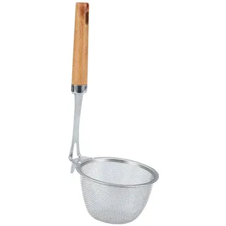 Nudel Sieb mit Holzgriff, Nudelsieb, Filterbügel für Nudeln und Pasta