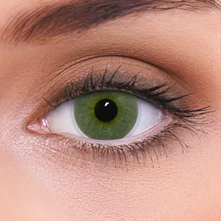 LENZOTICA Classic Farbig, -3.00 Dioptrien, DIA 14.00, Monatslinsen, 2 Stück (1 Paar)