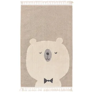 Lytte Kinderteppich Momo Beige 120x180 cm , Textil , Rechteckig , 120x180 cm , Oeko-Tex® Standard 100 , wasserabweisend , Teppiche und Böden, Teppiche, Kinderteppiche