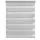 Duo Rollo / Doppelrollo Klemmfix 45 x 150 cm verspannt grau