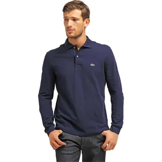 Lacoste Langärmliges Poloshirt, Blau L - Blau