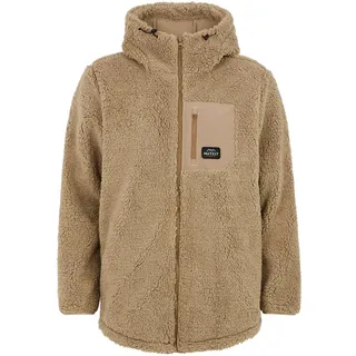 Protest Sago Fleece Mit Durchgehendem Reißverschluss - BambooBeige - L