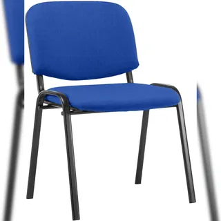 CLP Besucherstuhl Stoff Blau