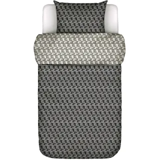 Marc O'Polo Wendebettwäsche »Monogram, 100% Bio-Baumwollsatin« 2 Stk., tlg., schwarz,