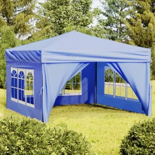 vidaXL Faltpavillon 3 x 3 m Blau