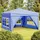 Faltpavillon 3 x 3 m Blau