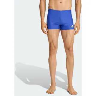 adidas 3 Stripes 2 ́ ́ Badehose Boxer - semi lucid Blue / White - L
