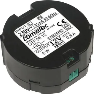 COMATEC OTF/06.12RA AC/DC-Einbaunetzteil 0.5A 6W 12 V/DC 0.5 A 6 W