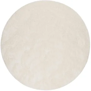 Esprit Swagger Shag Hochflorteppich Ø 200 cm Beige