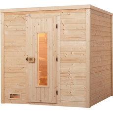 Bild von Sauna BERGEN 7,5 kW-Ofen mit digitaler Steuerung beige