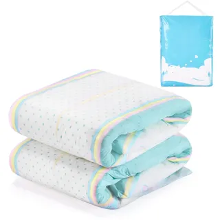 LittleForBig 5500-5800 ml Verstellbarer Klettverschluss Erwachsenen Gedruckten Windeln 2 Stück - Baby Parade (L)