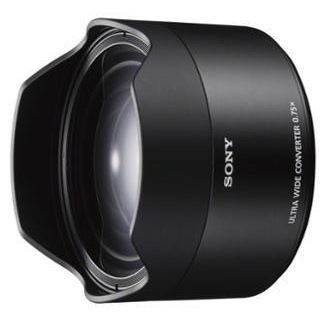 Sony SEL-075UWC Ultra Weitwinkel Vorsatzkonverter (Vollformat, geeignet für das Objektiv Sony SEL-28F20, E-Mount) schwarz