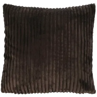 Gözze Cord-Optik Dekokissen 50 x 50 cm Braun