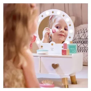 Hape Mein stilvoller Schminktisch - Grün, Rosa, Weiß