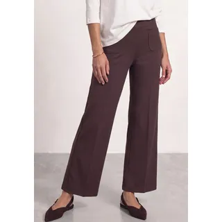 STREET ONE Style Amalia High Waist Jerseyhose Braun 42