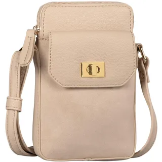 Tom Tailor Denim Taya Damen Handytasche Umhängetasche Mittelgroß Beige