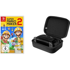 Super Mario Maker 2 - Standard Edition [Nintendo Switch] & Amazon Basics - Reise- und Aufbewahrungsbox f√or die Nintendo Switch, Schwarz