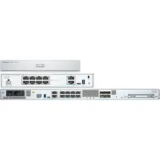 Cisco Secure Firewall: Firepower 1150 Security Appliance, ASA Software, 8 GbE Ports, 2 SFP Ports, 2 SFP+ Ports, bis zu 7,5 Gbit/s Durchsatz, 90 Tage Garantie mit beschränkter Haftung (FPR1150-ASA-K9)