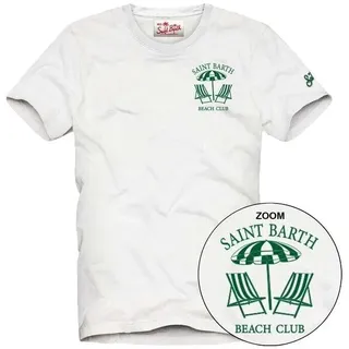 MC2 Saint Barth Portofino MAN Cotton T-shrt With Front Print/Emb beach club 01n emb (03840L) M