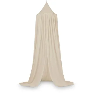 jollein Baldachin Vintage Nougat - Höhe 245 cm - Betthimmel Babybett Kinderzimmer - Beige