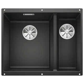 Subline 340/160-U links anthrazit + Handbetätigung + InFino