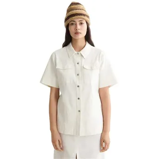 Scotch & Soda Patch Pocket Kurzarmhemd - Eggnog - 36