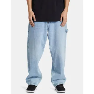 Dc Shoes Worker Baggy Carpenter Ril Jeans - Indigo Light - 32 - 32
