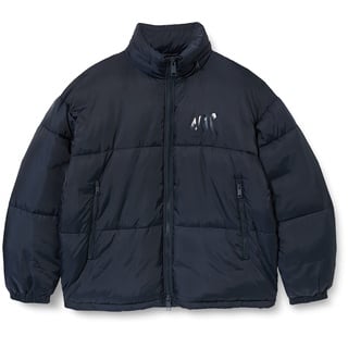 Armani Exchange Herren Nachhaltig, Schlüsseloptik, Reißverschluss Jacket, Navy, S