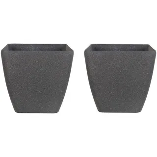 Beliani Zeli 34 x 34 x 34 cm Silber
