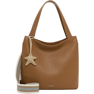 Shopper TAMARIS "Shopper TAS Kea", Damen, Gr. B/H/T: 37cm x 32cm x 16cm 0, gelb (sahara 920), Polyurethan, Taschen Shopper