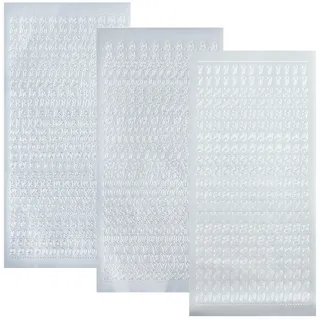 3 Blatt Wachsbuchstaben für Kerzen,Buchstaben Aufkleber mit Zahlen (Silber) | Wachsbuchstaben,Buchstaben Sticker,Klebebuchstaben Wetterfest,für Kommunion,Hochzeit,Fotoalbum,Scrapbook,Kerzen