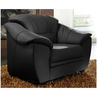 sit&more Sessel SIT & MORE "Top Savona", schwarz, B:103cm H:90cm T:90cm, Sessel, Sessel, inklusive Federkern