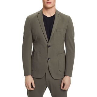 ESPRIT Collection Herren 992eo2g302 Blazer, 355/Dark Khaki, 46