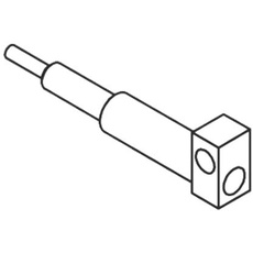 Mahr 5114430 Millimar Messverlängerungen mit 10 mm Hub, Länge 125 mm