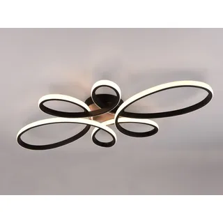 Trio Leuchten Deckenleuchte Fly LED Breite: 83 cm,